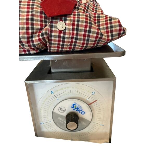 Baby 8 Boy 3-6 Months Plaid Bodysuit Hat Outfit Set Holiday Special Occasion - Picture 7 of 7